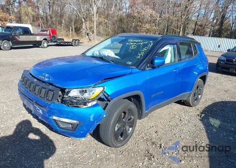 2019 Jeep Compass Altitude 4X4 from USA, damaged, VIN 3C4NJDBB2KT713724